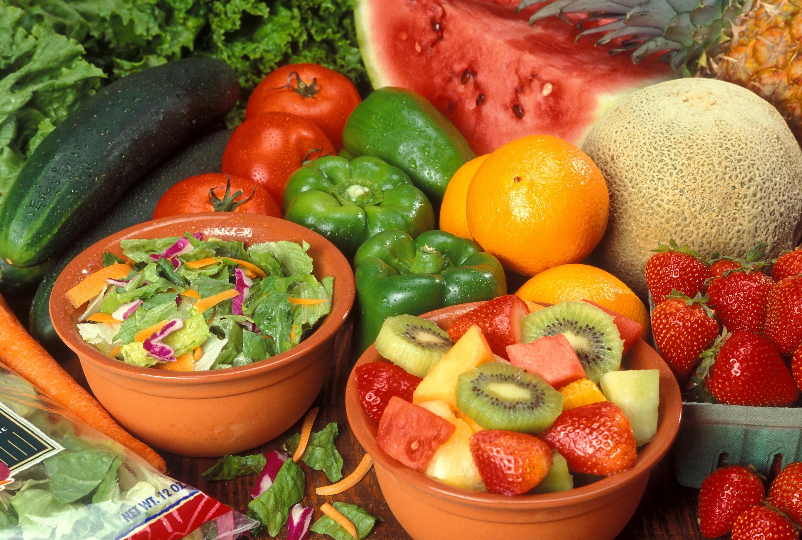fruits and veggies